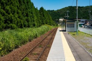 羽立駅　難読駅名