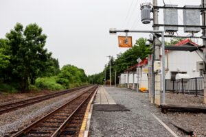 美馬牛駅　難読駅名