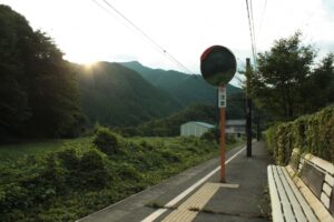 難読駅名　川根温泉笹間渡駅