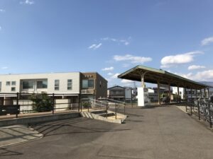 七日町駅　難読駅名