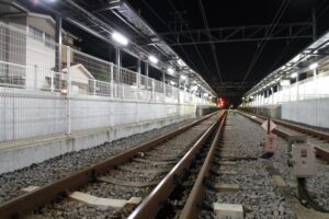 箱根登山電車　入生田駅