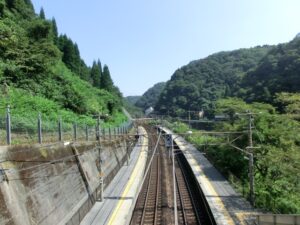 古虎渓駅　難読駅名