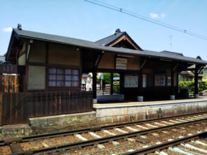 御室仁和寺駅　難読駅名